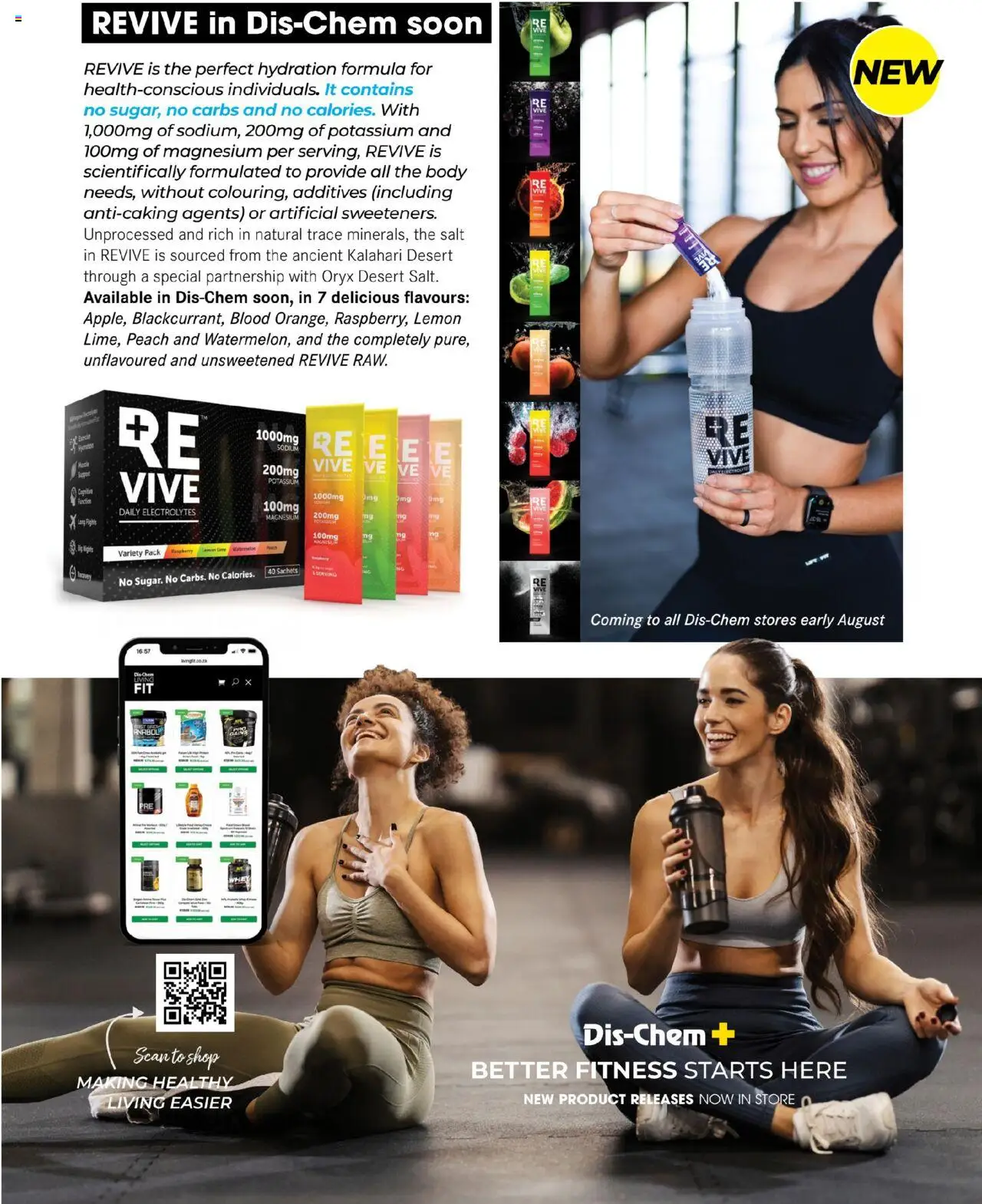 Dis-Chem Living Fit │ valid from 01.05.2025 | Page: 21 | Products: Salt, Lemon, Peach, Lime