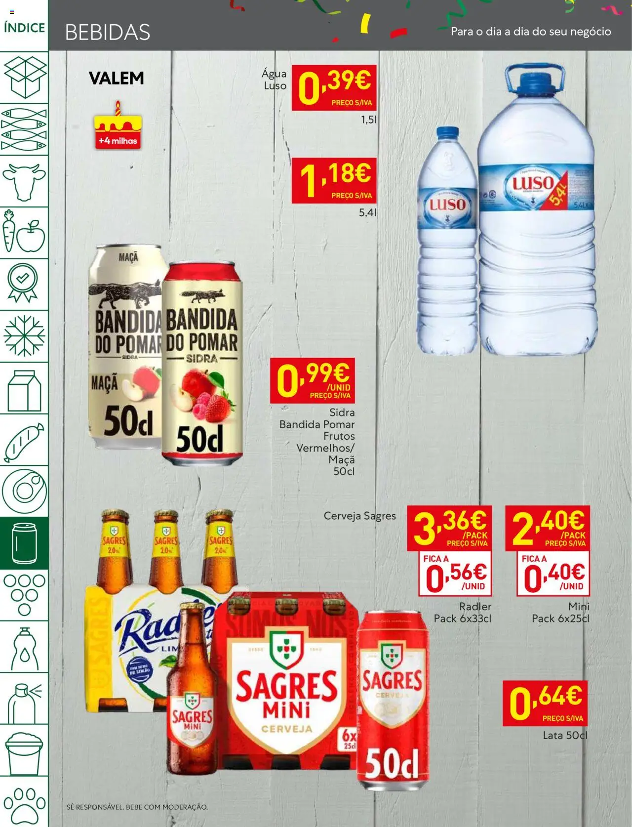 Recheio folheto │ válido de 07.10.2025 | Página: 32 | Produtos: Agua, Maça, Cerveja
