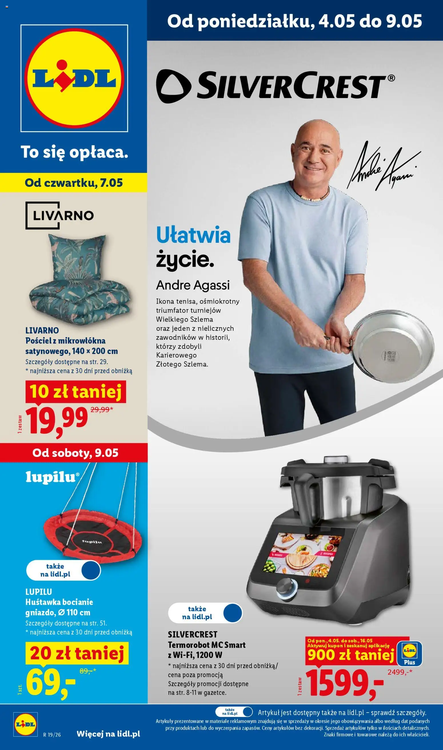 Lidl Katalog od 04.05.2026 | Strona: 1 | Produkty: Pościel