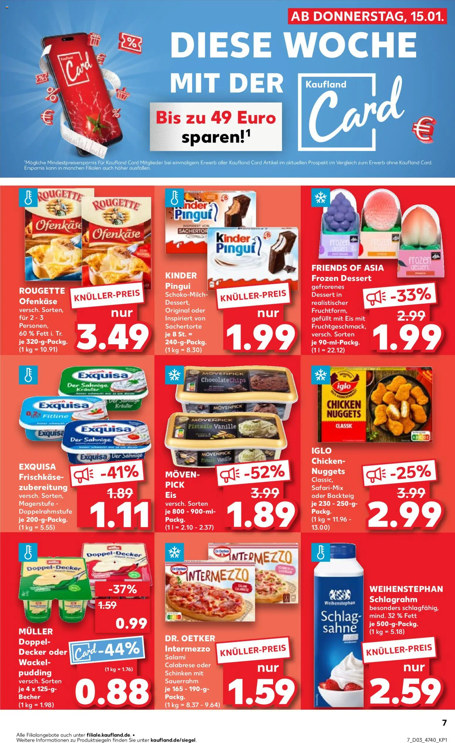 {H1} | Pagina: 7 | Producten: Salami, Pudding, Kinder