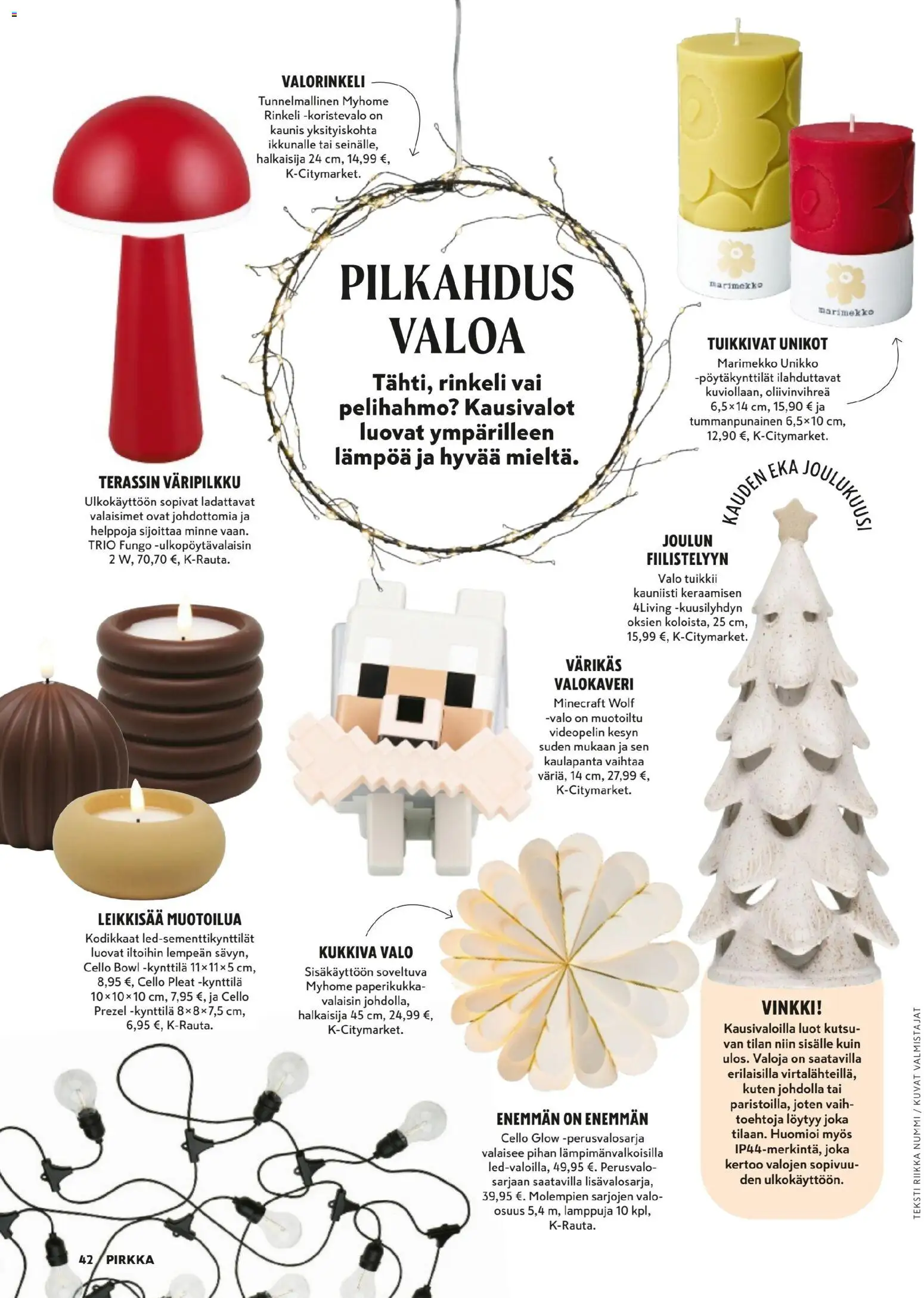 K-Citymarket - Pirkka – voimassa 05.11.2025 alkaen | Sivu: 42