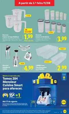Lidl Novidades │ válido de 11.08.2025 | Página: 7 | Produtos: Copos, Frigorífico, Caixa
