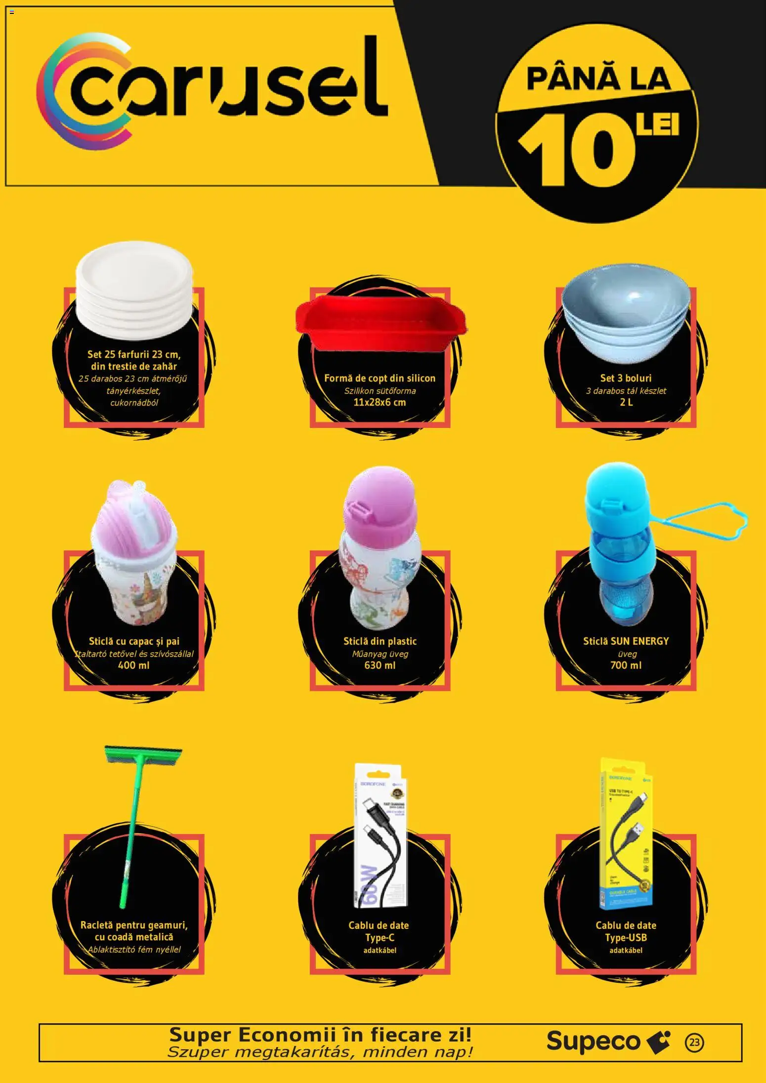 Noul catalog Supeco – valabil de la 30.04.2026 | Pagină: 23 | Produse: Cablu, Zahăr