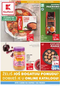 Kaufland - Osijek - Pregled kataloga iz trgovine Kaufland, vrijedi od 20.08.2025