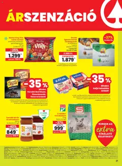 Spar Extra ajánlat - amely érvényes a következő dátumtól: 24.10.2025 | Oldal: 2
