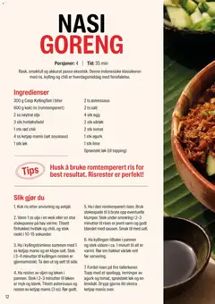 Forhåndsvisning av Coop Extra Middagsdisken Asiatiske gyldig fra 15.01.2026 | Side: 12