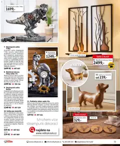 Náhled letáku Velký Košík katalog duben 2026 od 01.04.2026 | Strana: 53 | Produkty: Jelen, Pracovní stůl, Stůl, Obraz
