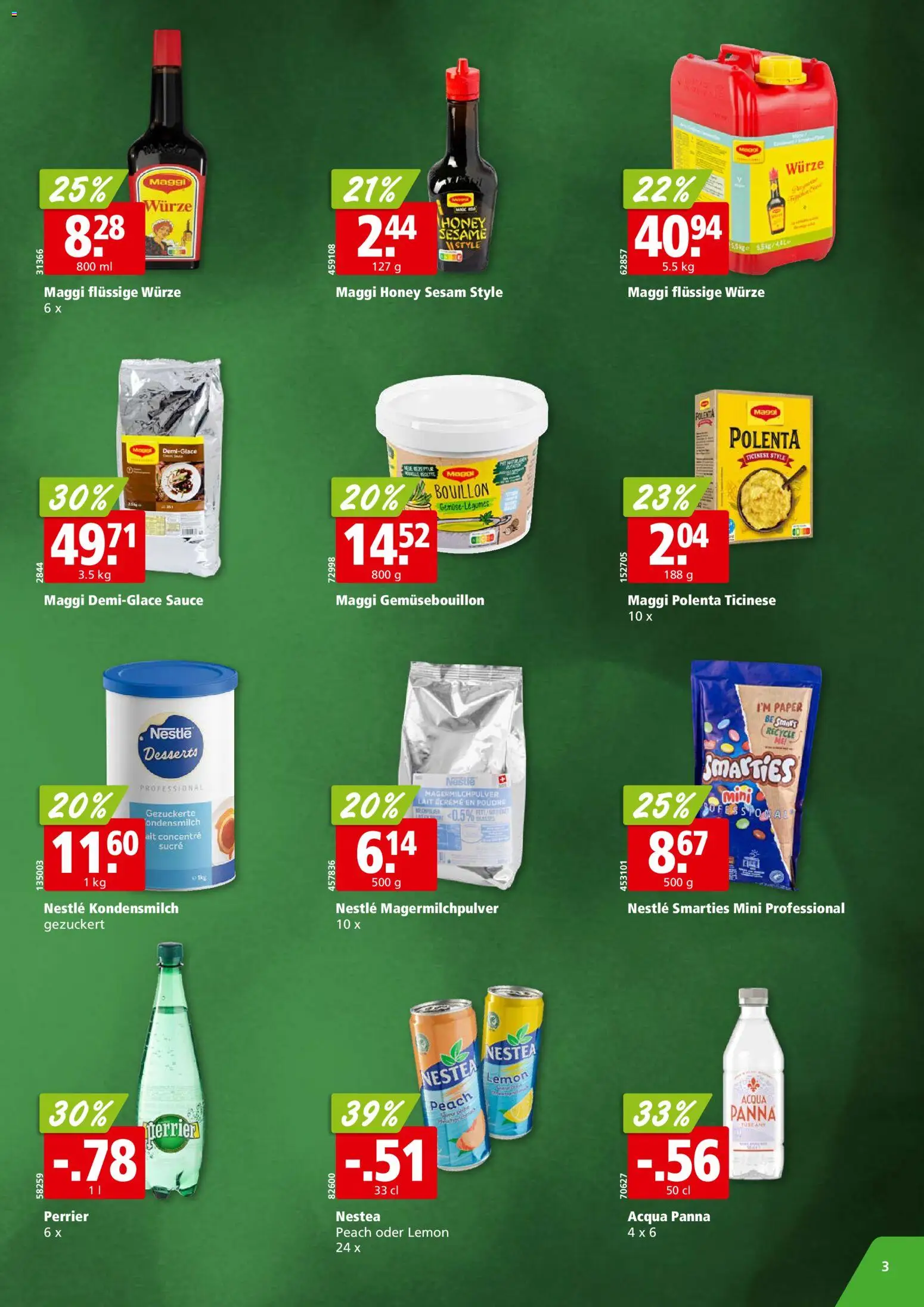 Aligro Aktionen Phänomenal Chavannes, Matran, Genf, Sitten – gültig ab 26.01.2026 | Seite: 3