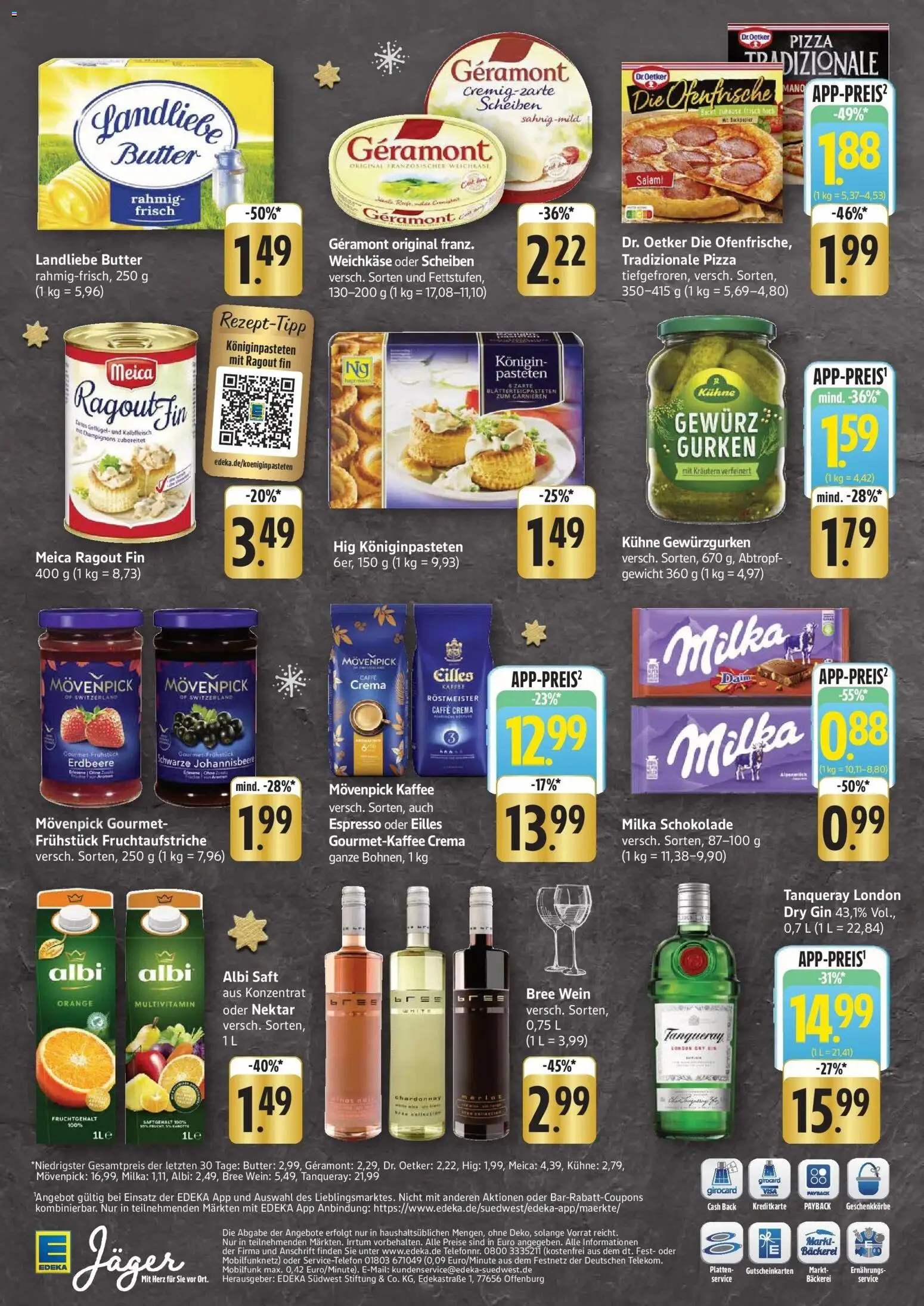 Edeka prospekt Stuttgart-Degerloch	 – gültig ab 08.12.2025 | Seite: 2 | Produkte: Gewicht, Schokolade, Meica, Champignons