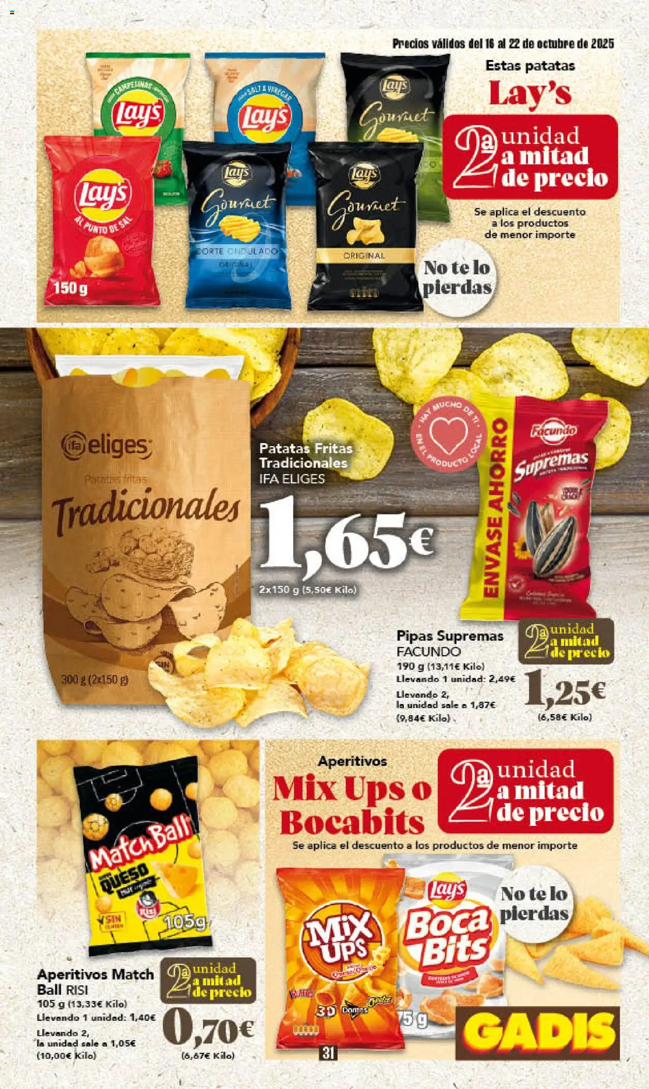 Gadis folleto │ válido desde el 16.10.2025 | Página: 31 | Productos: Queso, Té