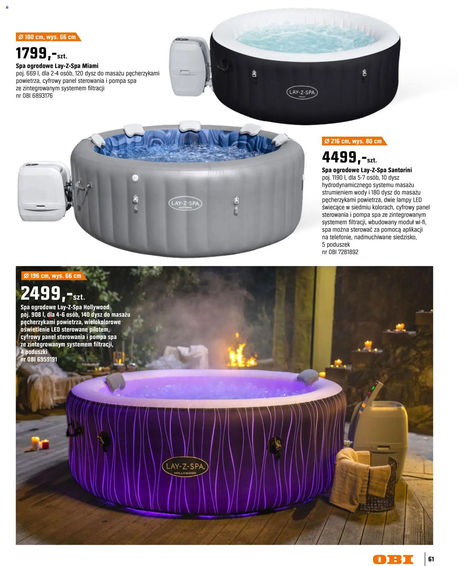 OBI gazetka - Ogród od 11.03.2026 | Strona: 61