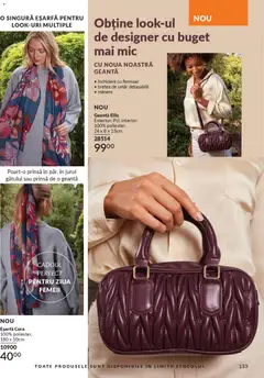 Ofertele Avon valabile de la 01.02.2026 | Pagină: 135 | Produse: Eșarfă, Geantă
