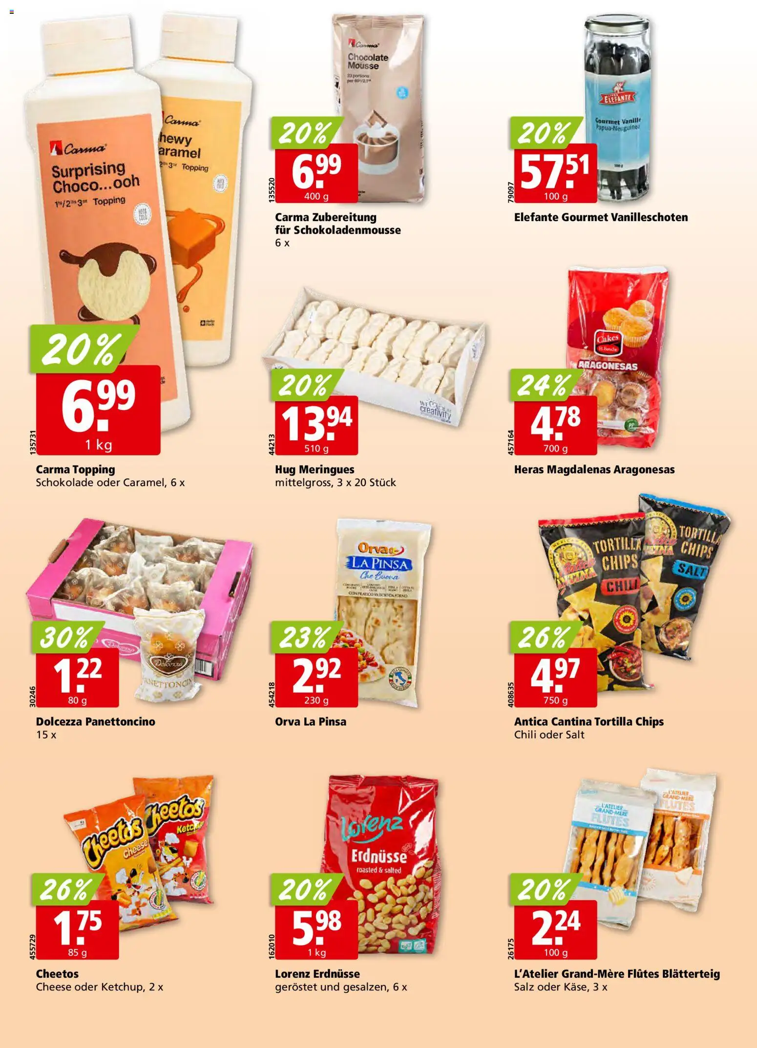 Aligro Aktionen – gültig ab 15.12.2025 | Seite: 26 | Produkte: Erdnüsse, Schokolade, Chips, Salz