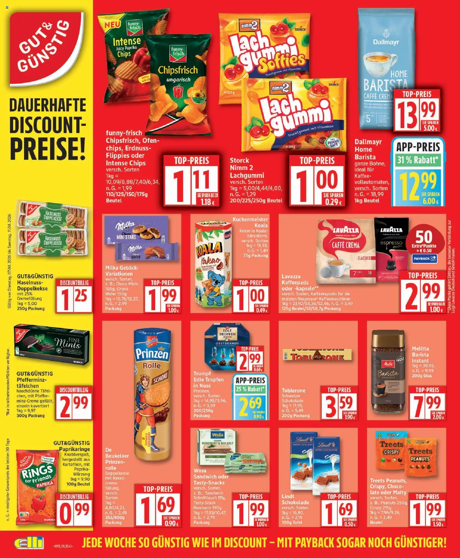 Elli Markt Prospekt Schloß Holte – gültig ab 07.04.2026 | Seite: 10 | Produkte: Ofen, Schokolade, Pfeffer, Chips