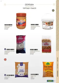 Vista previa CACAHUETES FRITOS SAL, Fritos Sal válido desde el 04.06.2025 | Página: 31 | Productos: Frutos secos, Crema, Παγωμένο τσάι, Bolsa