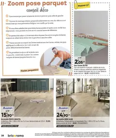 Bricorama - Prévisualisation de Bricorama Guide Projets Intérieurs valide à partir de 01.12.2025 | Page: 28 | Produits: Plinthe, Parquet, Crayon, Colle