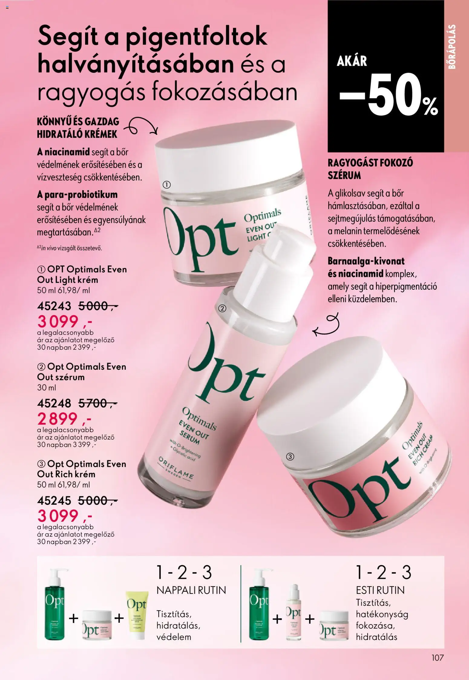 Oriflame akciós ujság - amely érvényes a következő dátumtól: 21.01.2026 | Oldal: 107 | Termékek: Bor
