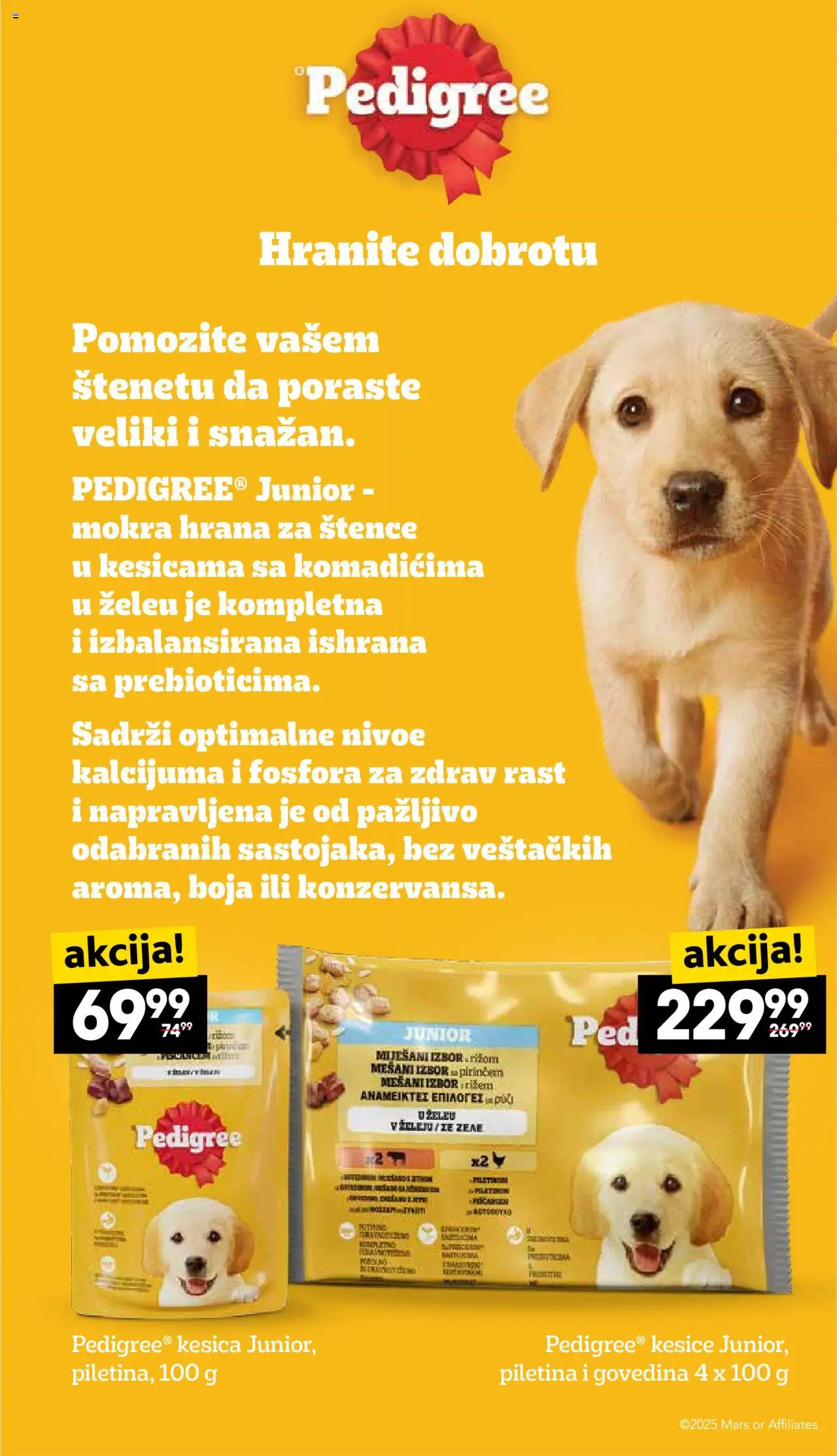 Roda katalog - važi od 02.10.2025 | Strana: 26 | Proizvode: Govedina, Pedigree, Piletina