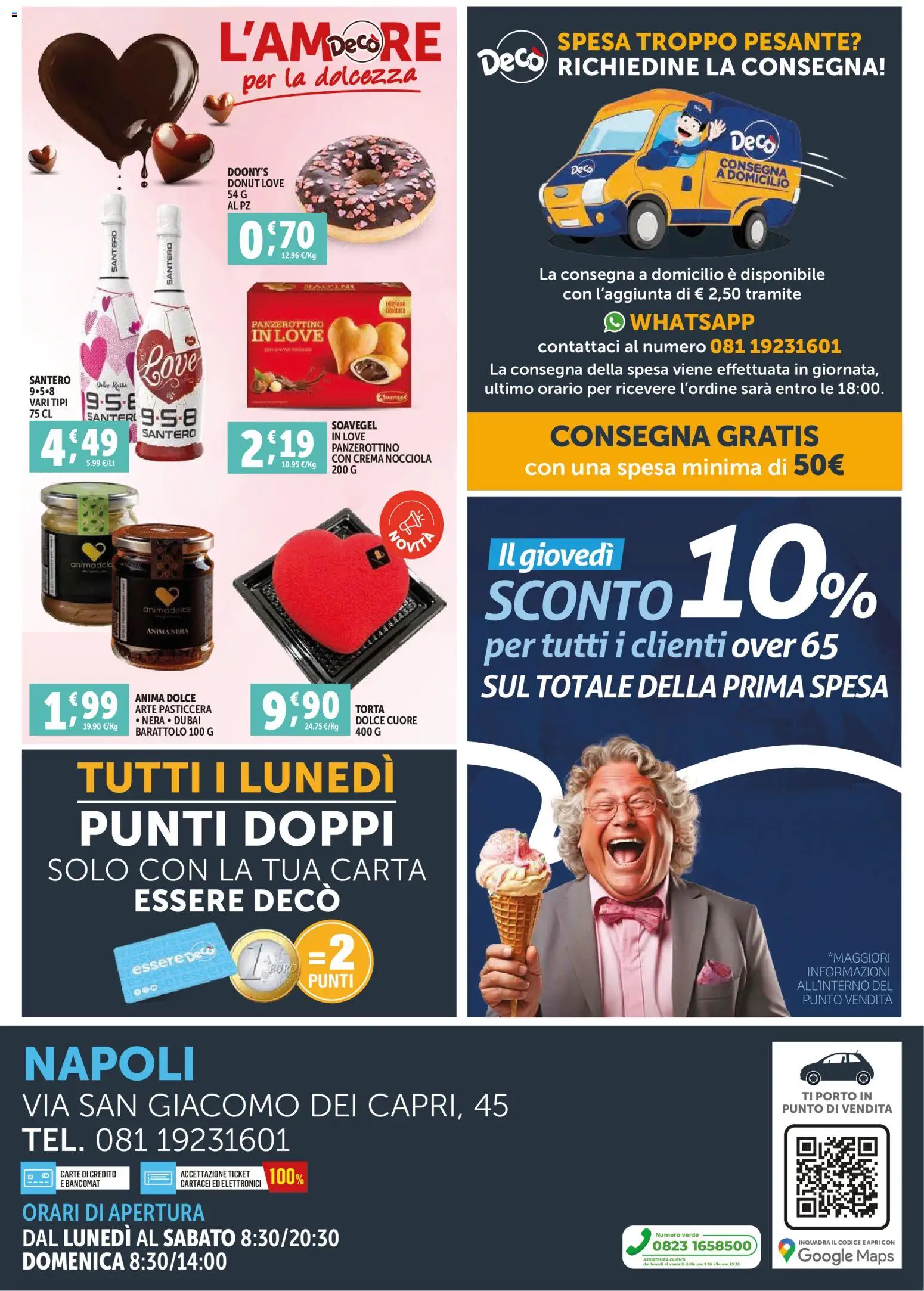 Volantino Decò del 11.02.2026 | Pagina: 8 | Prodotti: Crema, Torta