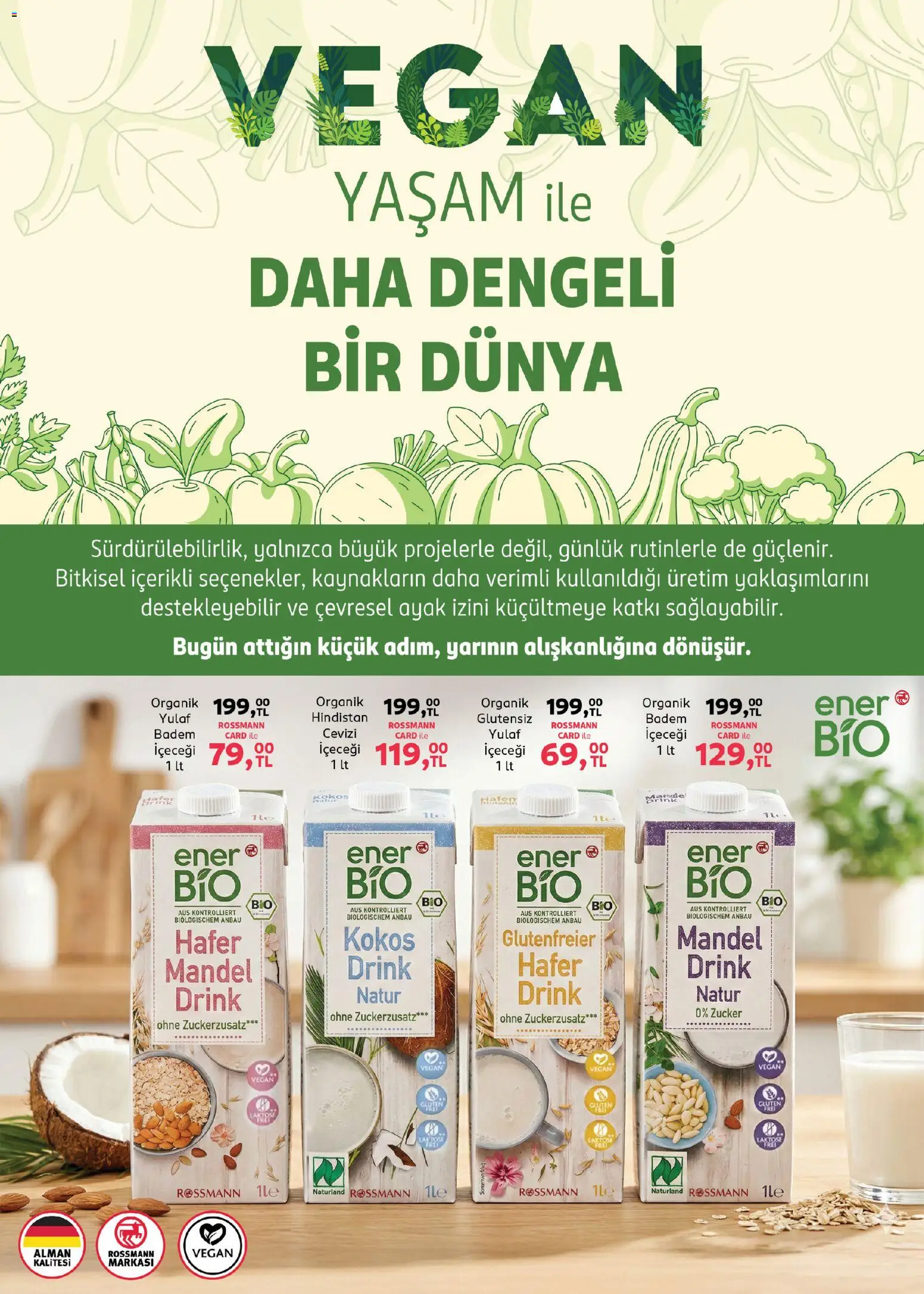 Rossmann - Mart Ev & Yaşam Kataloğu - 02.03.2026 tarihinden itibaren geçerlidir | Sayfa: 5 | Ürünler: Badem, Yulaf