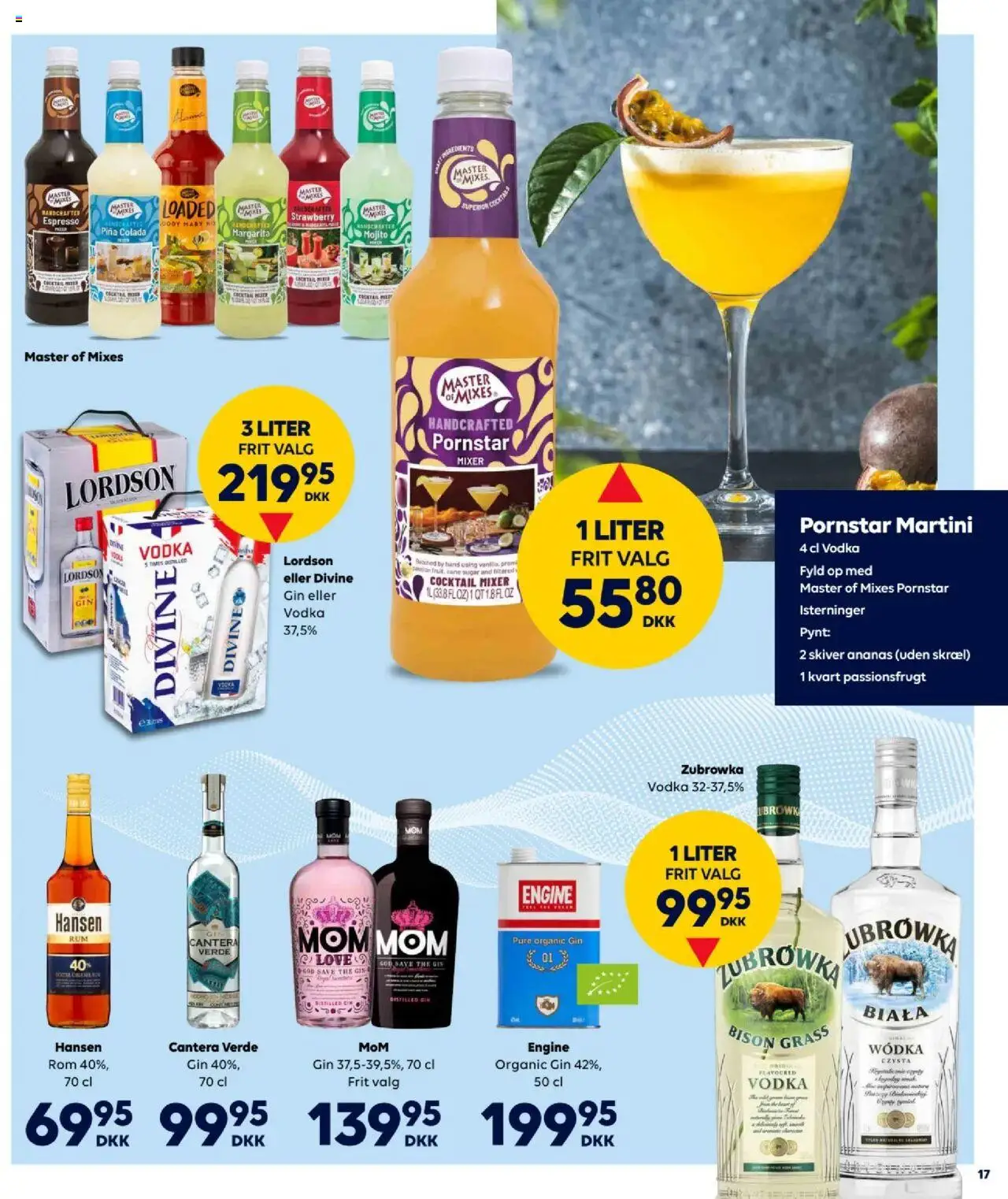 Bordershop Tilbudsavis gyldig fra 13.08.2025 | Side: 17 | Produkter: Vodka, Rom, Passionsfrugt, Mixer