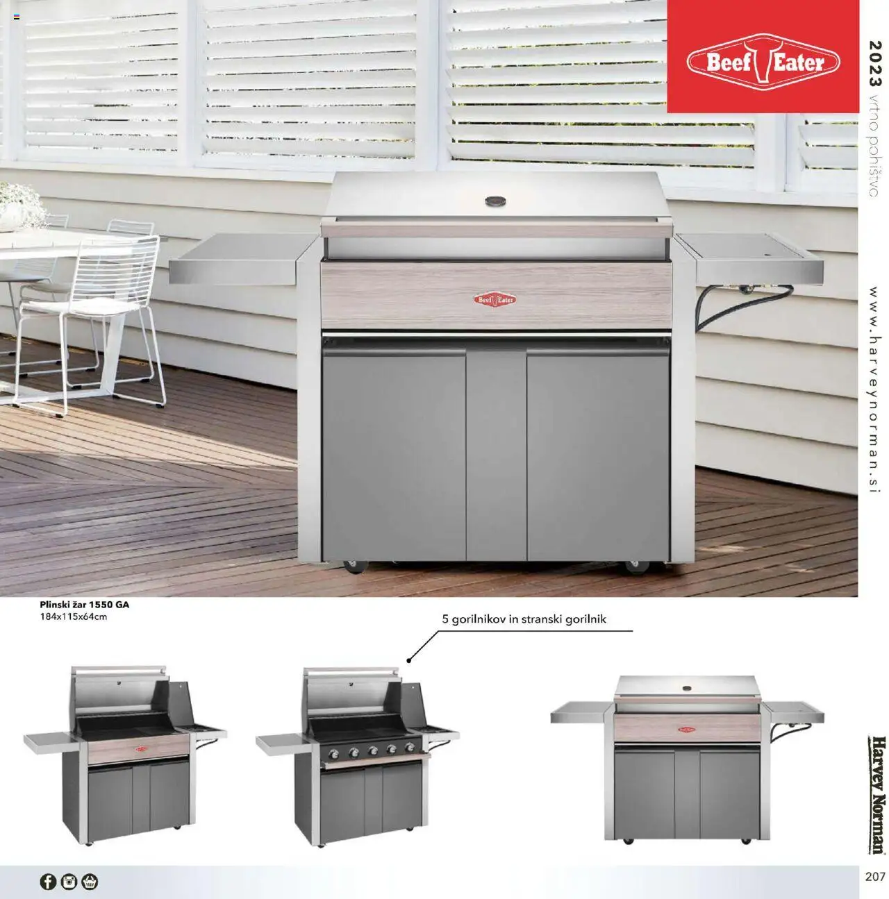 Harvey Norman - Katalog - Vrtno pohištvo │ velja od 01.03.2023 | Stran: 207