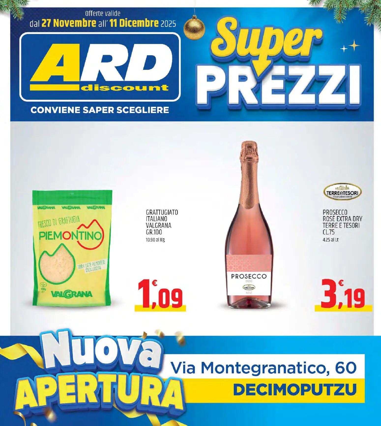 Volantino ARD Discount del 26.11.2025 | Pagina: 20 | Prodotti: Prosecco, Latte