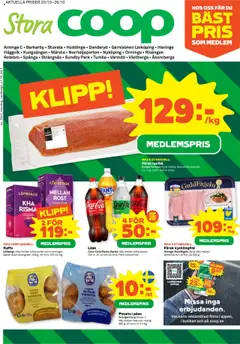 Coop Forum - erbjudanden - Förhandsvisning av reklamblad från butik Coop Forum aktuell från 20.10.2025