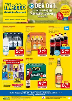 Netto Marken-Discount Prospekt Berlin	 ab 30.03.2026 gültig