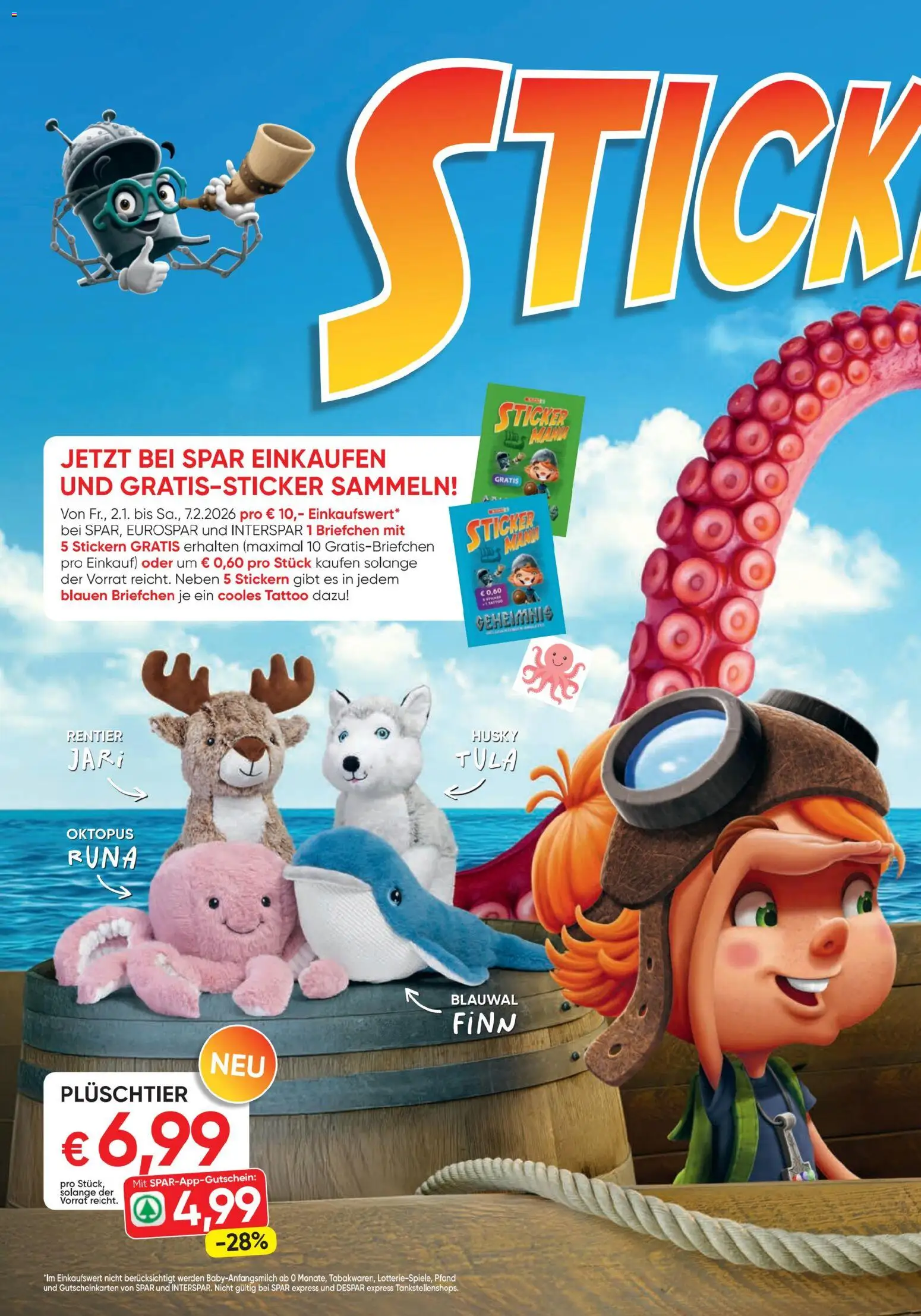 Spar Flugblatt gültig ab 02.01.2026 | Seite: 14