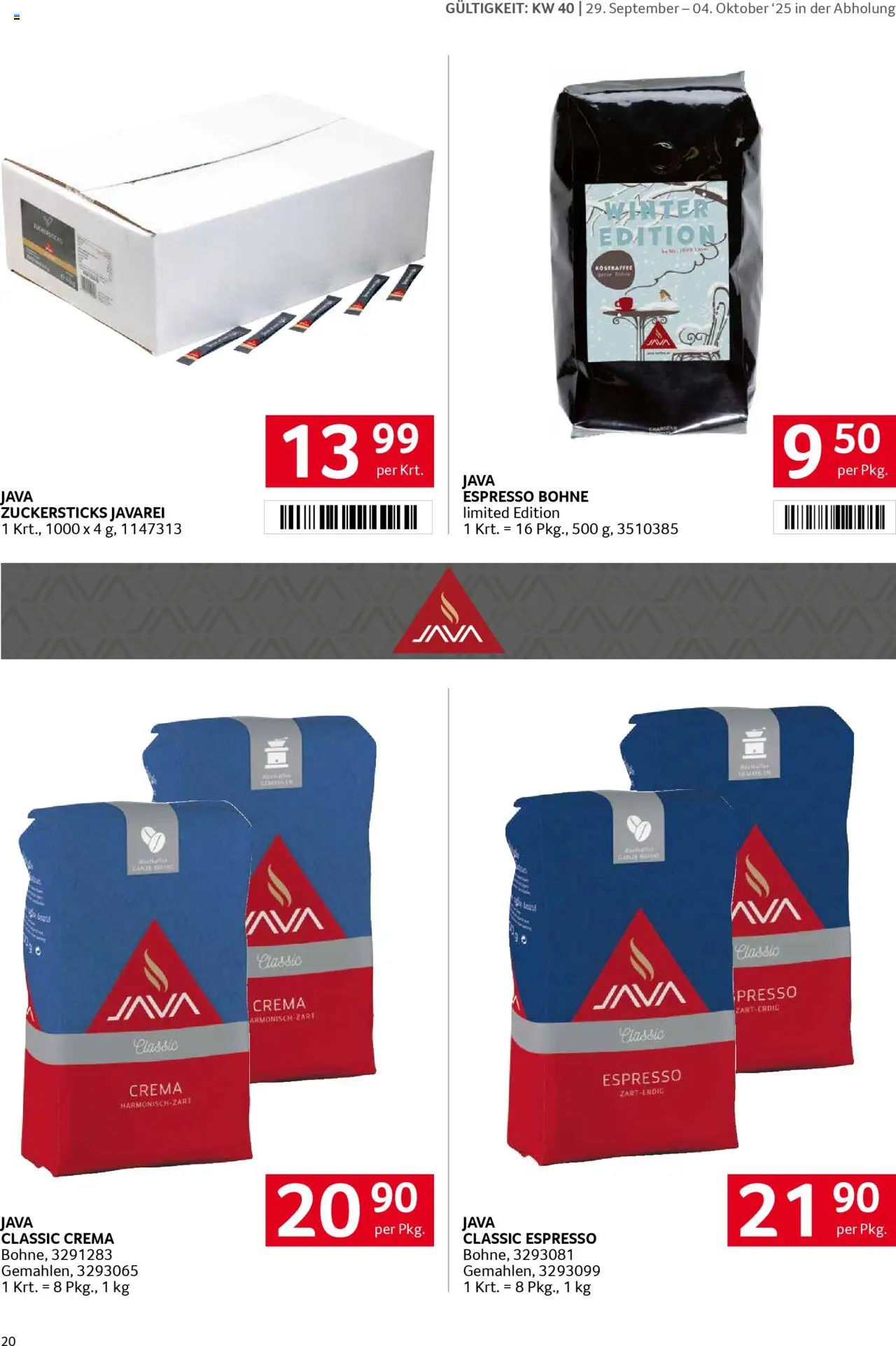 Transgourmet Flugblatt gültig ab 28.09.2025 | Seite: 19