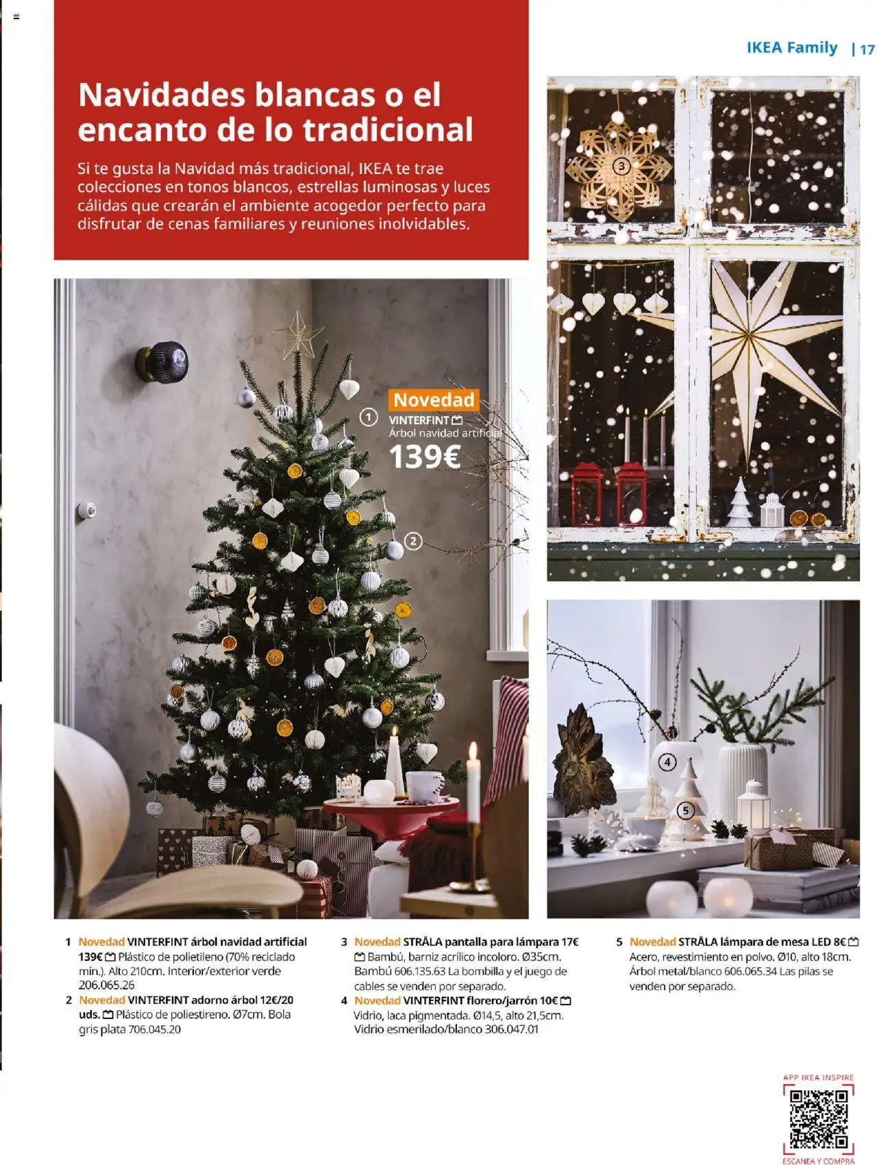 Catálogo IKEA Family │ válido desde el 01.10.2025 | Página: 17 | Productos: Té, Bombilla, Mesa, Lámpara