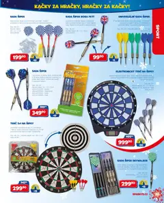 Náhled letáku Sparkys katalog Vánoce od 01.10.2025 | Strana: 85 | Produkty: Šipky, Terč, Hračky, Baterie