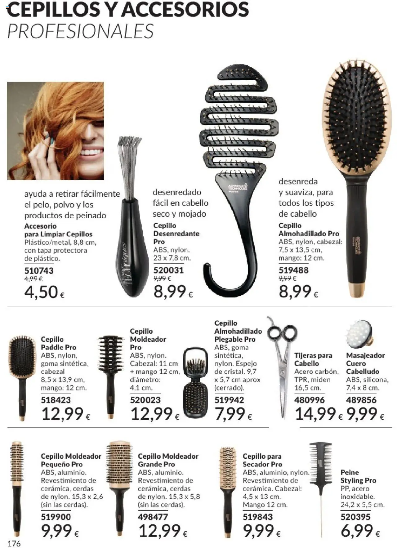 Catálogo AVON campaña 6 │ válido desde el 01.06.2025 | Página: 176 | Productos: Polvo, Cepillo moldeador, Ρούτερ, Espejo