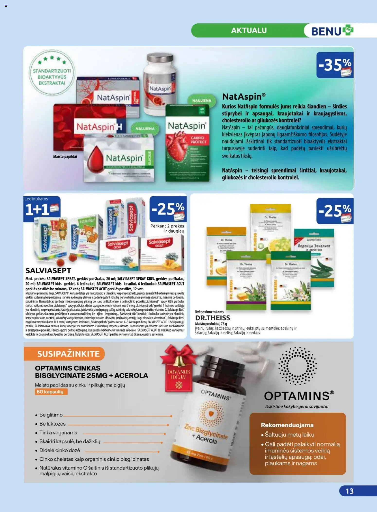 BENU akcijos nuo 01.12.2025 | Puslapis: 13