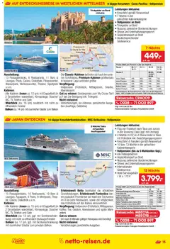 Netto Reisen Prospekt 	 ab 30.04.2026 gültig | Seite: 15 | Produkte: Doppelbett, Telefon, Uhr