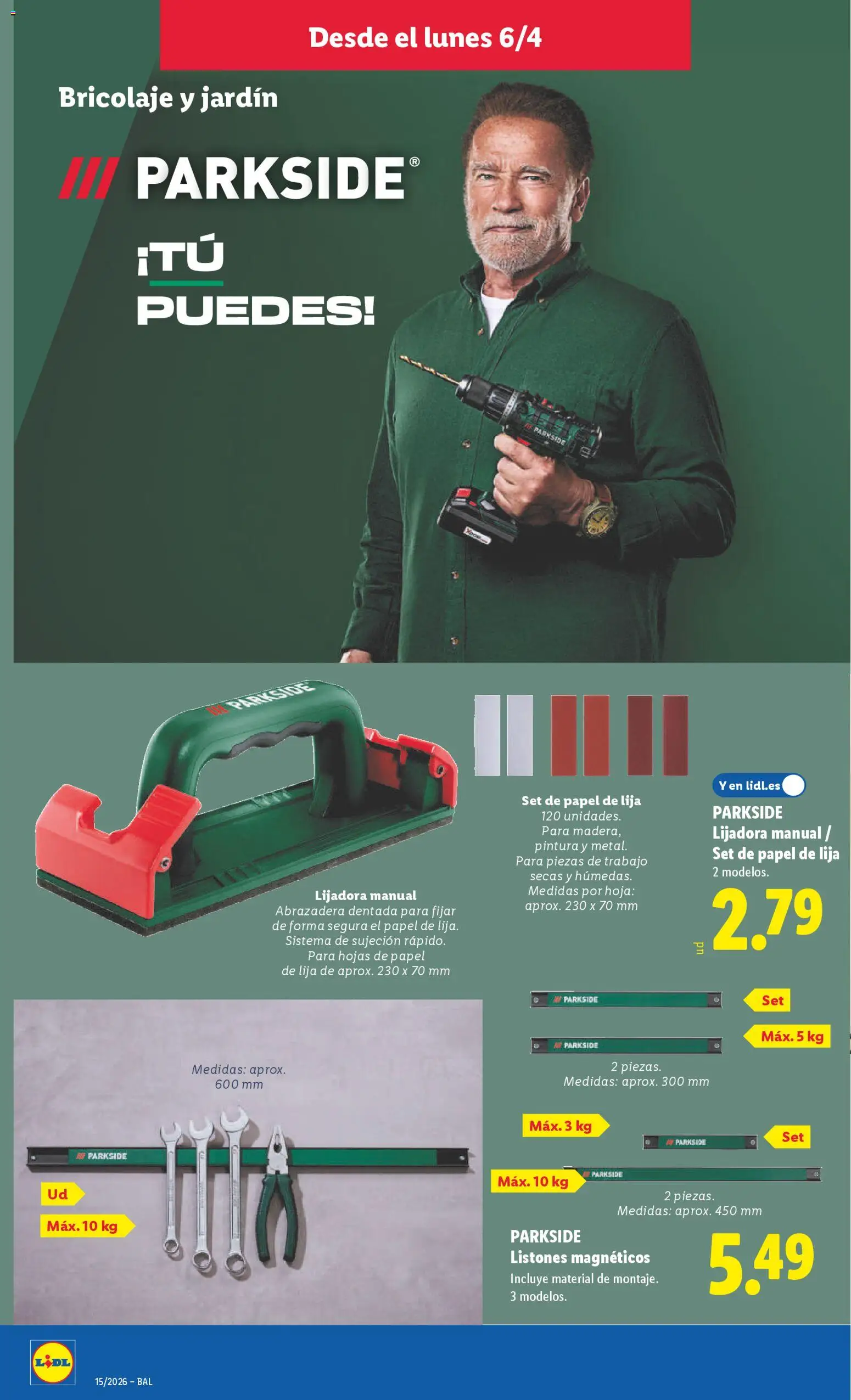 Lidl folleto de bazar │ válido desde el 06.04.2026 | Página: 10