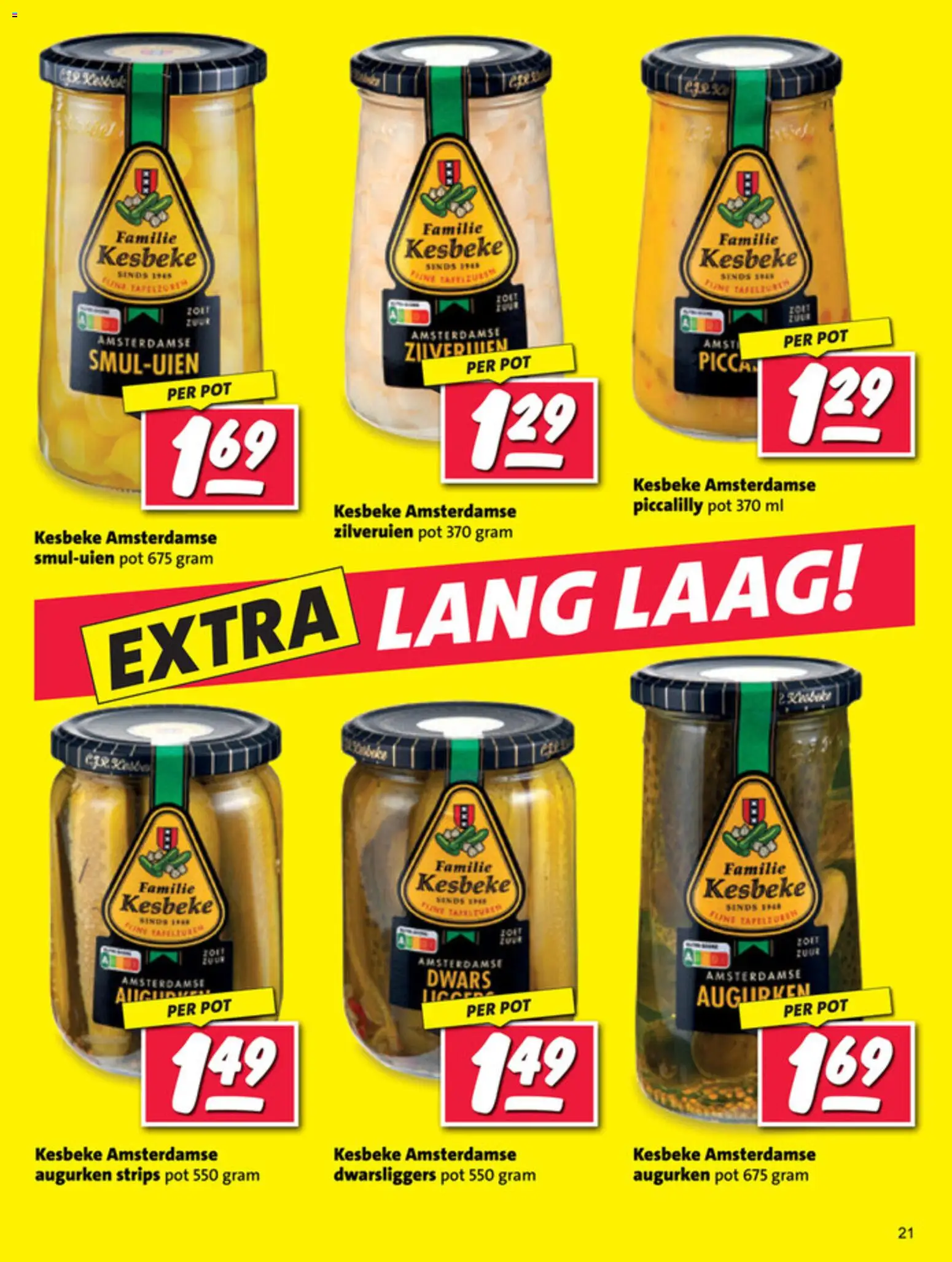 {H1} | Pagina: 21 | Producten: Pot