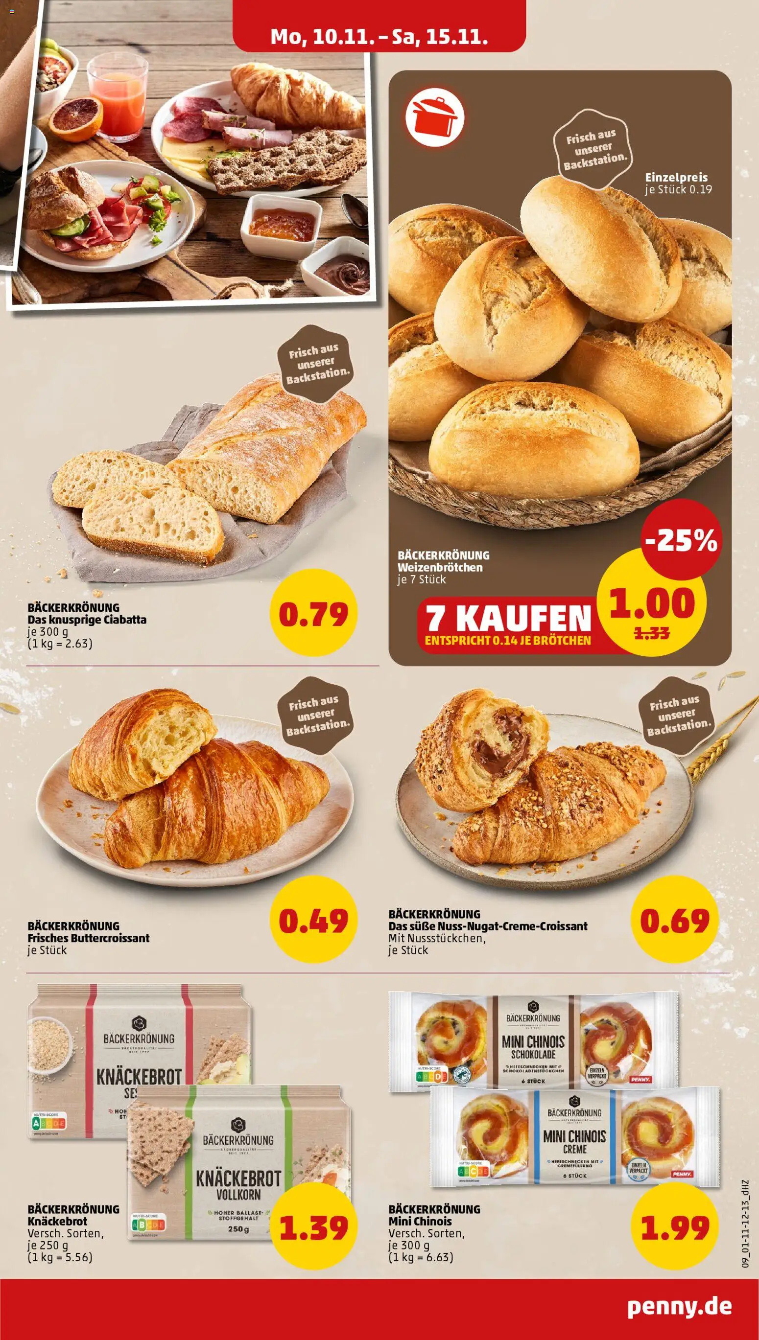Penny Prospekt 	 – gültig ab 10.11.2025 | Seite: 9 | Produkte: Schokolade, Creme