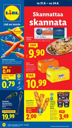 Katso Lidl tarjoukset - Tampere voimassa alkaen 21.08.2025
