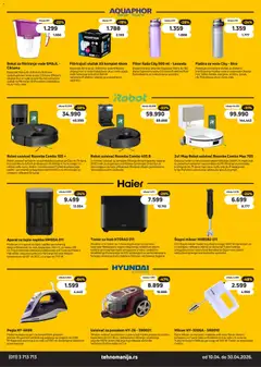 Tehnomanija katalog - pregled Tehnomanija kataloga - važi od 10.04.2026 | Strana: 9 | Proizvode: Toster, Mleko, Ručni mikser, Hleb