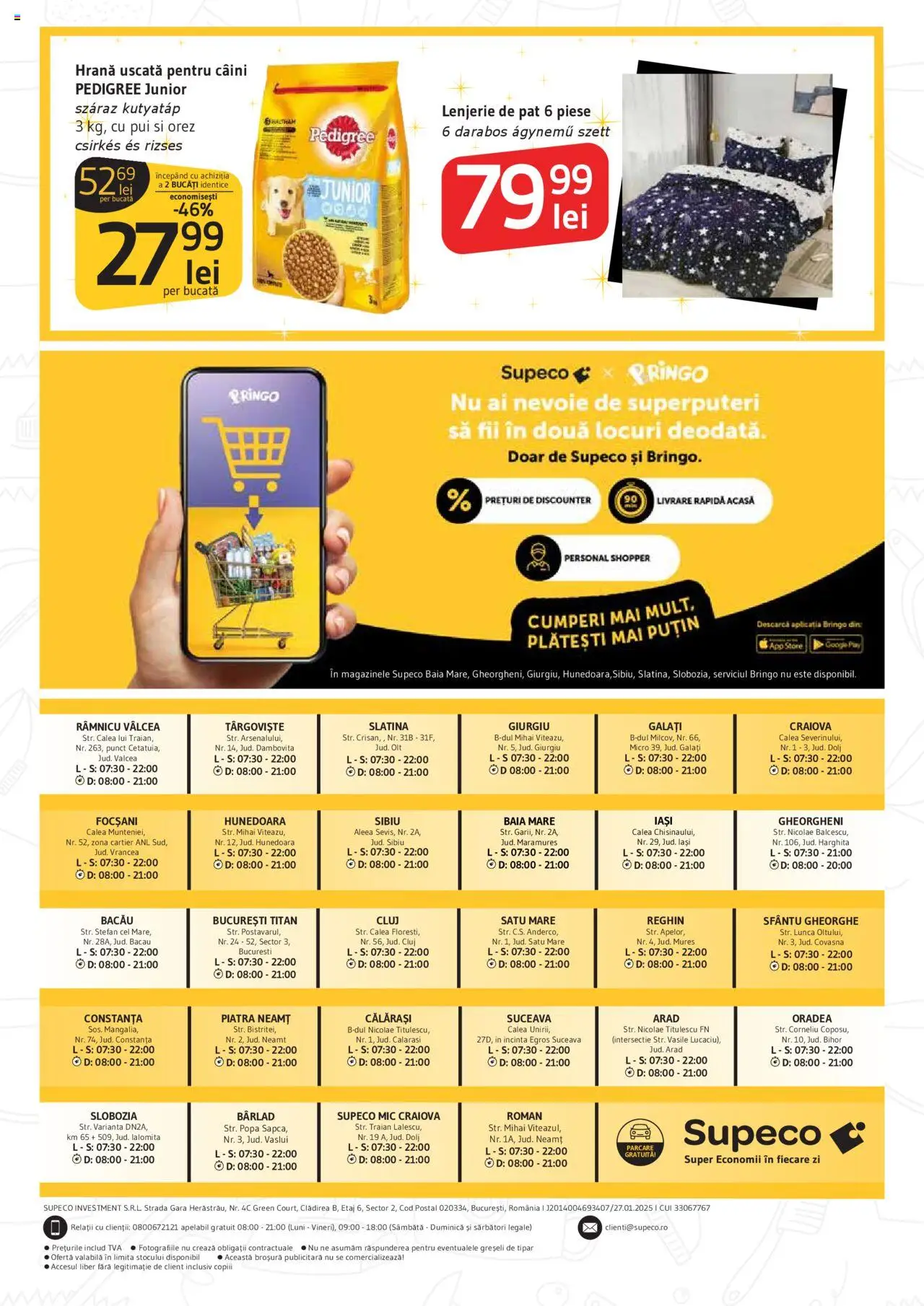 Noul catalog Supeco – valabil de la 18.09.2025 | Pagină: 18 | Produse: Pat, Lenjerie de pat, Hacıyatmaz Kedi Oyuncağı, Orez