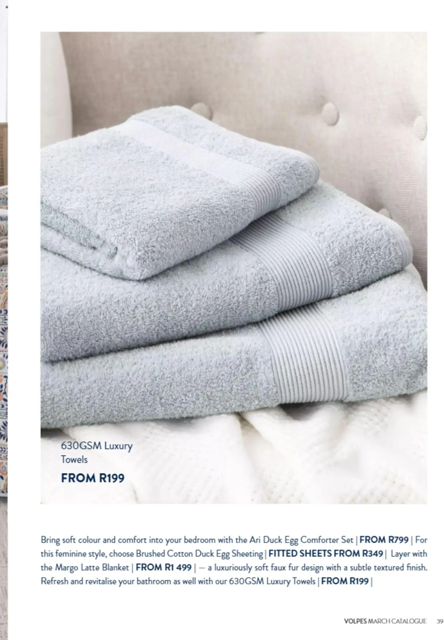 New Volpes catalogue – valid from 01.03.2026 | Page: 39 | Products: Blanket