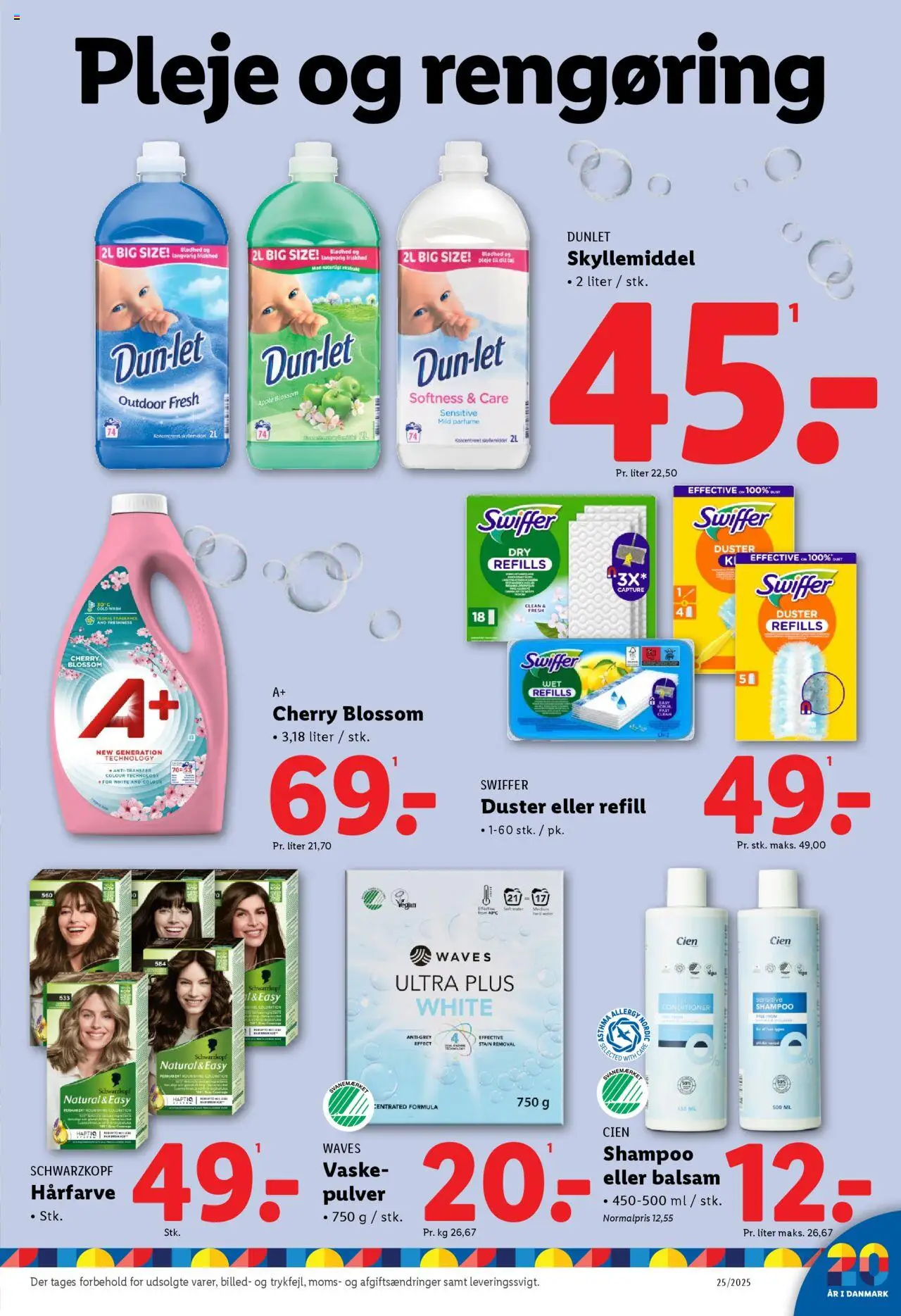 Lidl Tilbudsavis gyldig fra 19.06.2025 | Side: 24 | Produkter: Parfume, Shampoo, Balsam, Vaskepulver