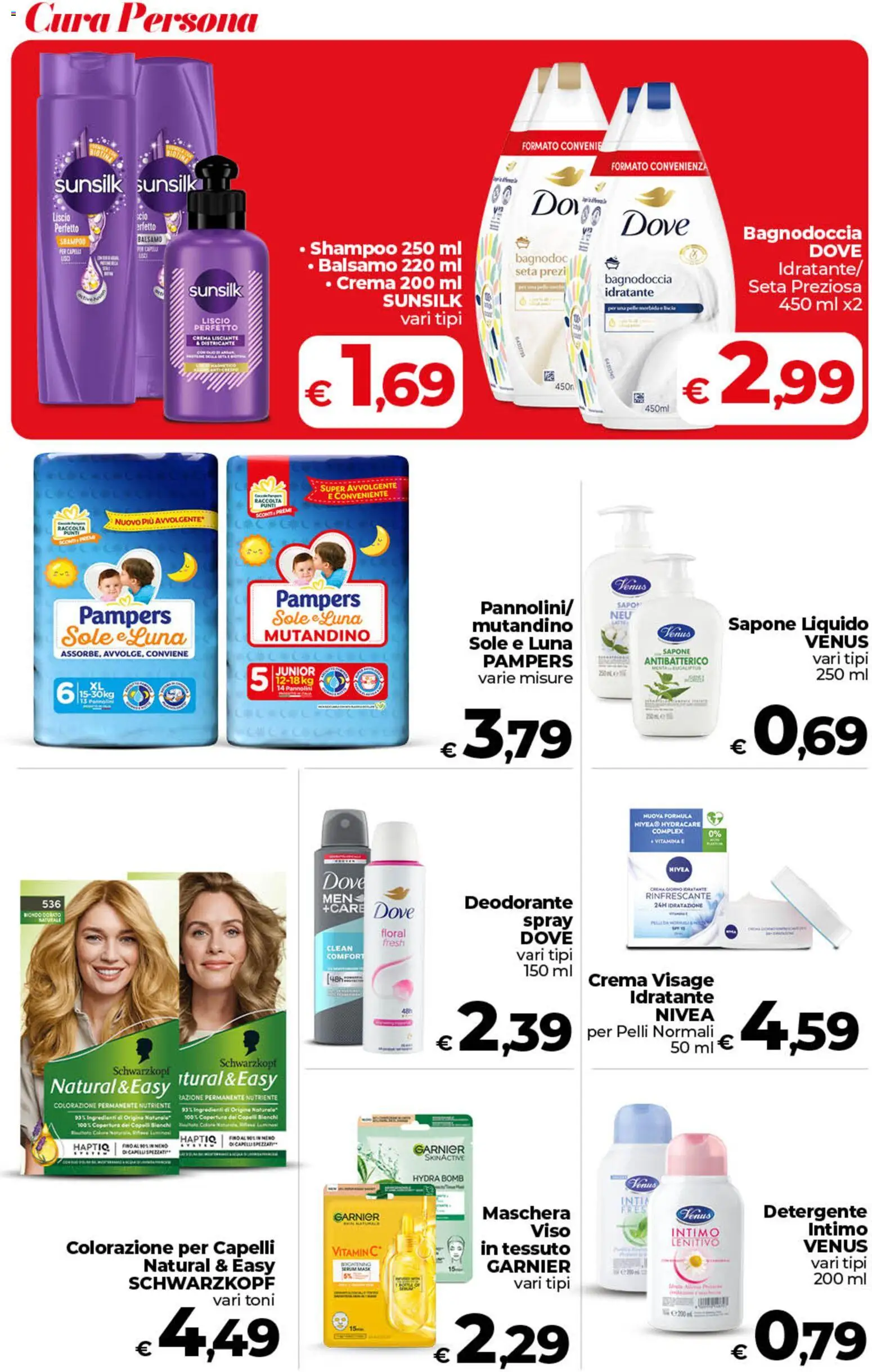 Volantino COOP del 06.03.2026 | Pagina: 37 | Prodotti: Balsamo, Sapone, Intimo, Pampers