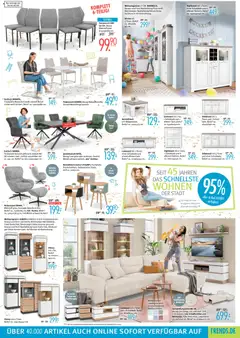Trends Wir feiern Neueröffnung in Witten & Bottrop ab 25.10.2025 gültig | Seite: 5 | Produkte: Lowboard, HIghboard, Beistelltisch, Creme