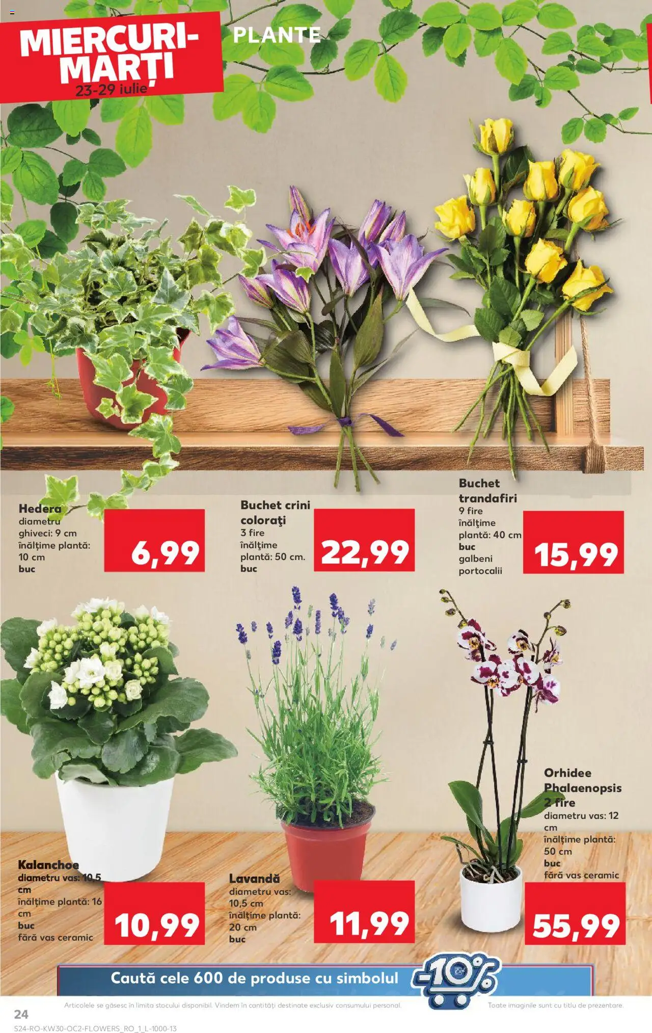 Kaufland RO akciós ujság - amely érvényes a következő dátumtól: 23.07.2025 | Oldal: 24