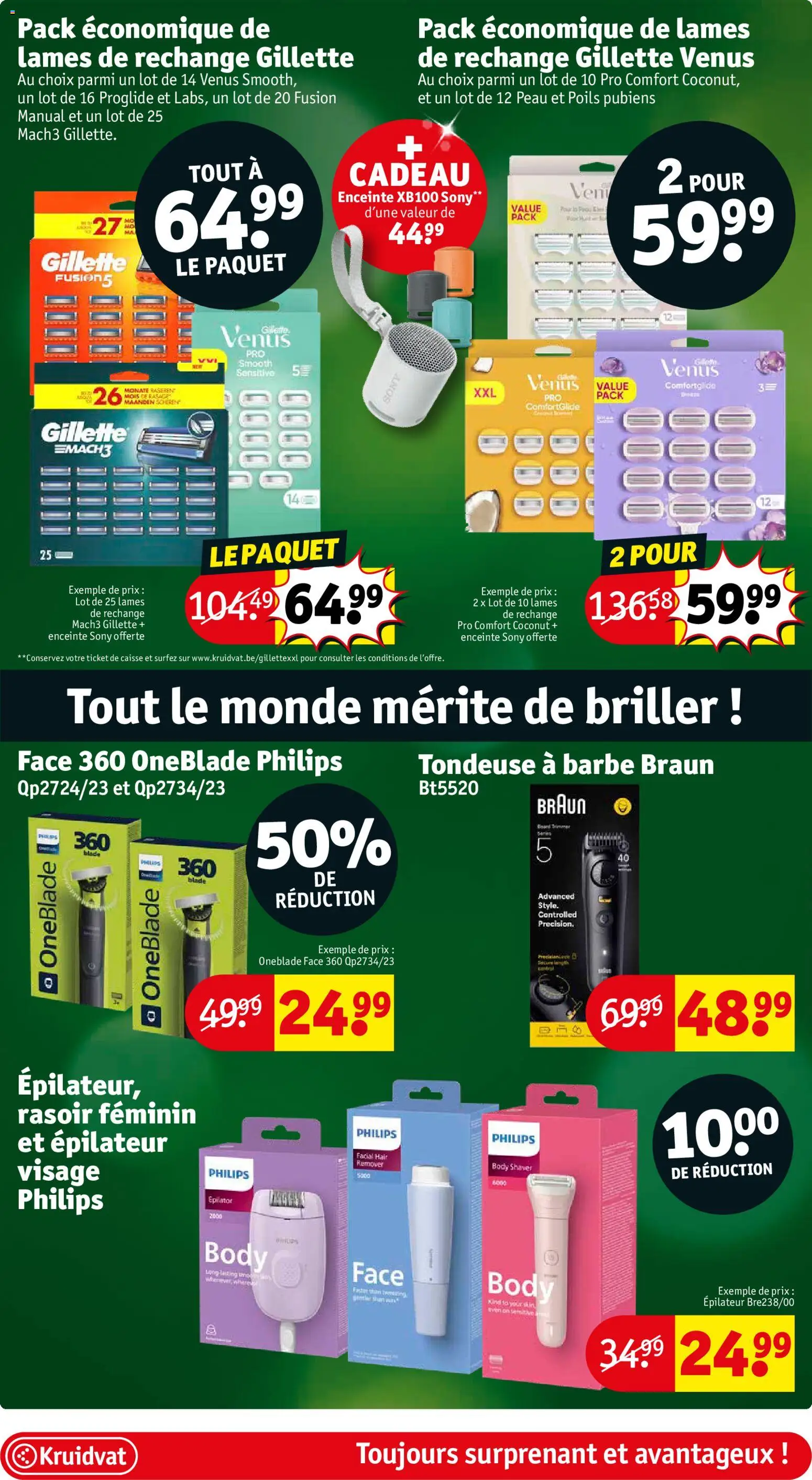 {H1} | Pagina: 33 | Producten: Epilator, Trimmer, Tondeuse