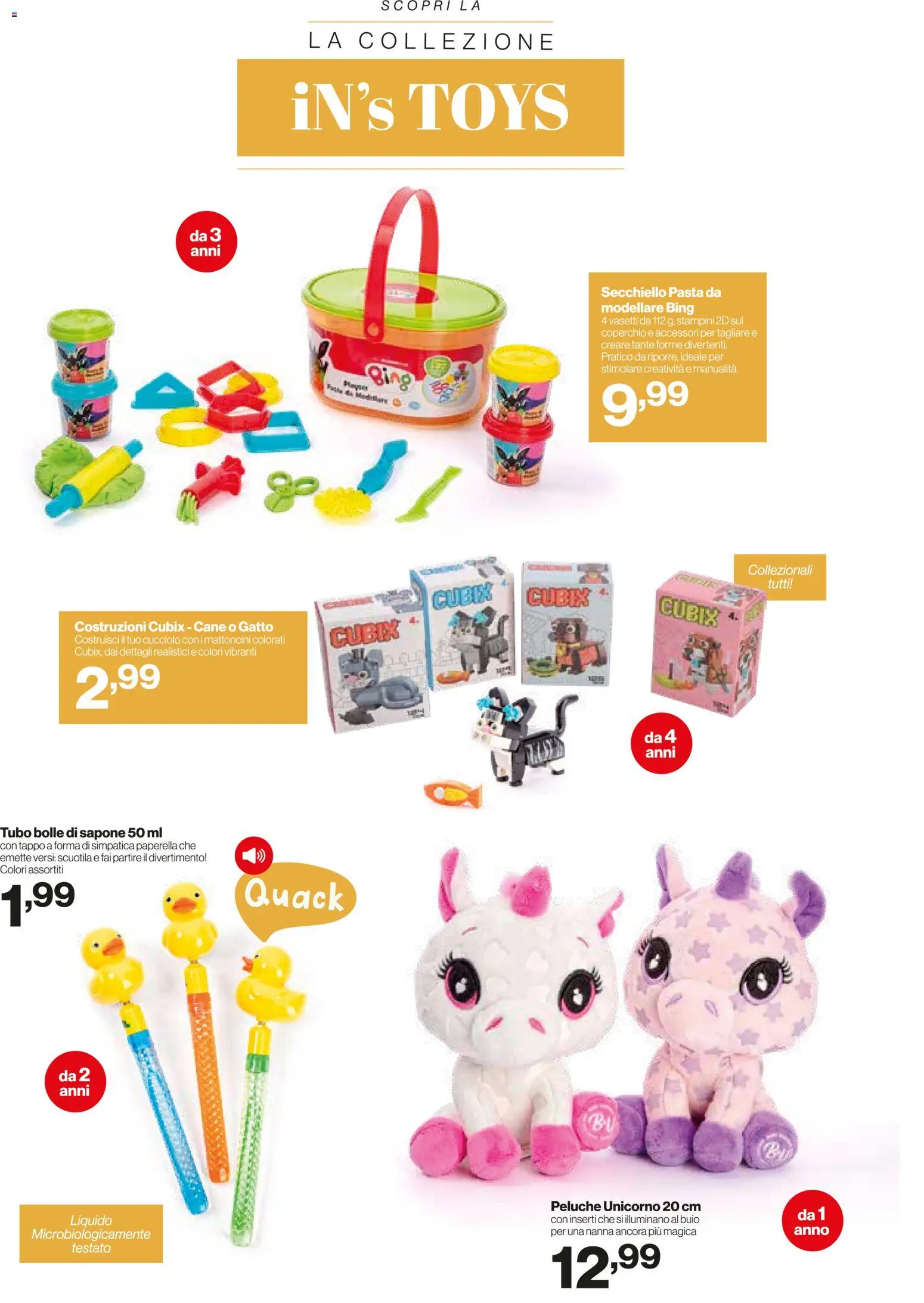 Volantino IN's del 25.03.2026 | Pagina: 20 | Prodotti: Peluche, Sapone, Tubo, Pasta