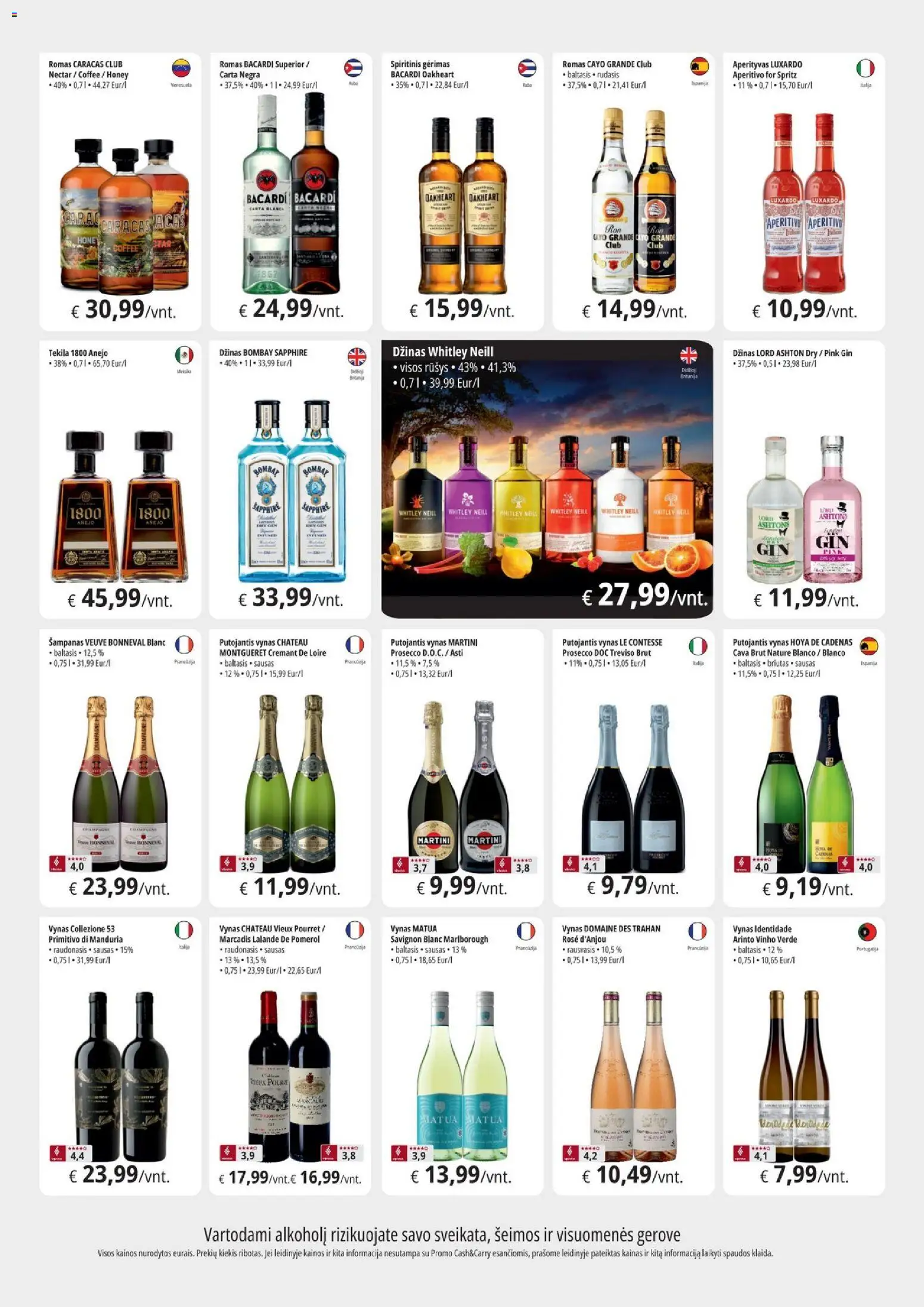ePromo akcijos nuo 29.04.2026 | Puslapis: 2 | Prekių: Vynas, Džinas